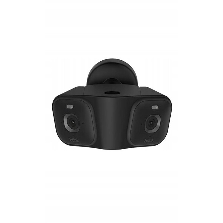 Система за наблюдение Blink Arc, 2 камери Mini 2K+ и Mini 2, панорамна 180°, черна