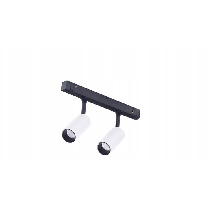 Spot LED 2x3W NIKKI, AZZARDO, negru, 18,5x13cm