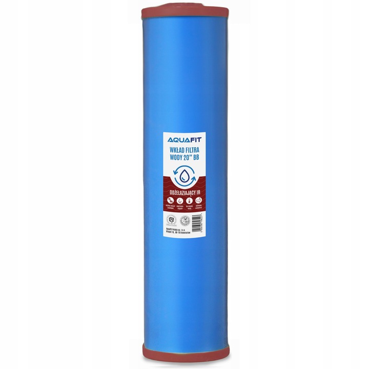 Vízszűrő, Aquafit, 10" BB Big Blue, szett, BIRM, 30l/perc, 20 inch