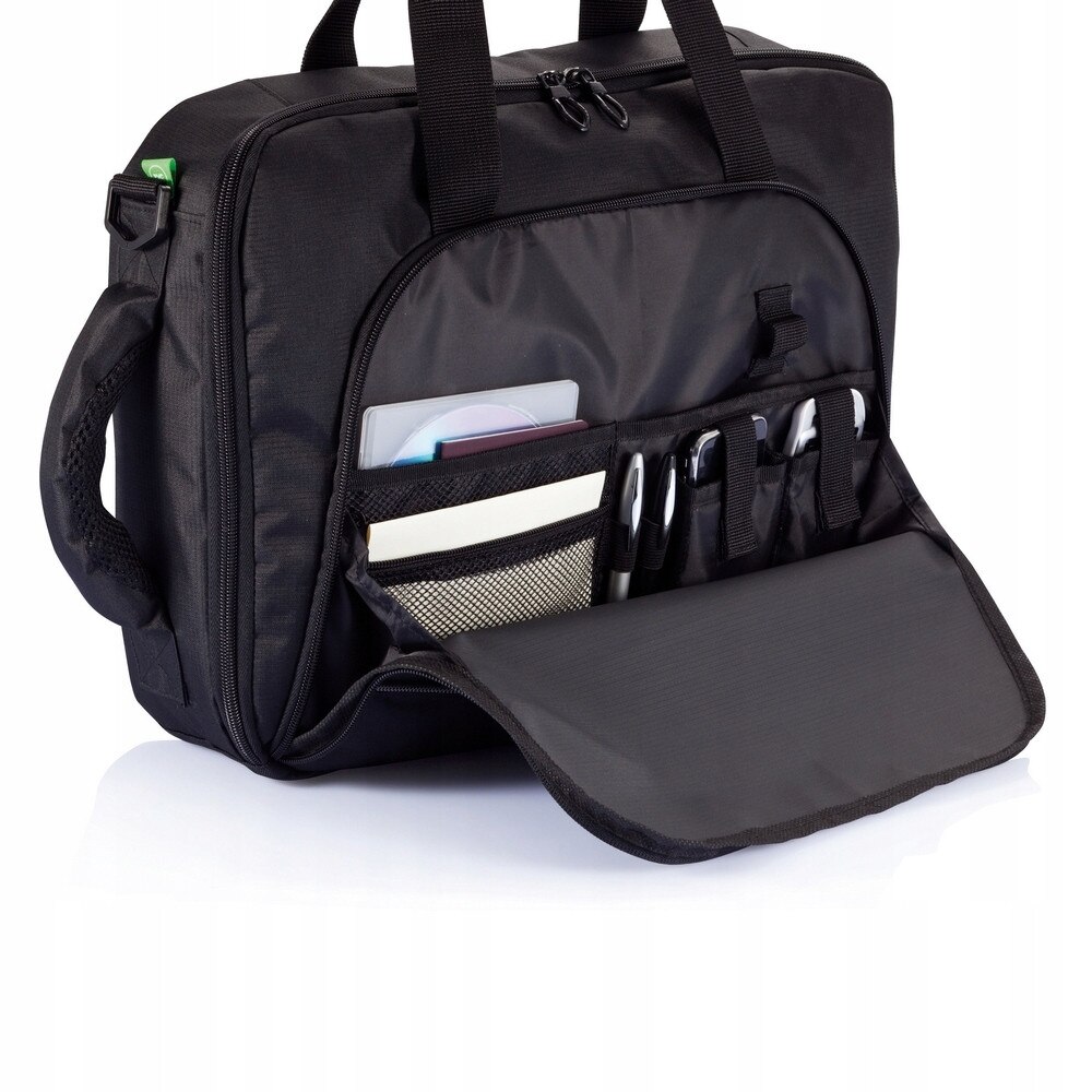 Rucsac laptop 2 in 1 Florida, XD Design, 15,4", negru, 43x32x10cm