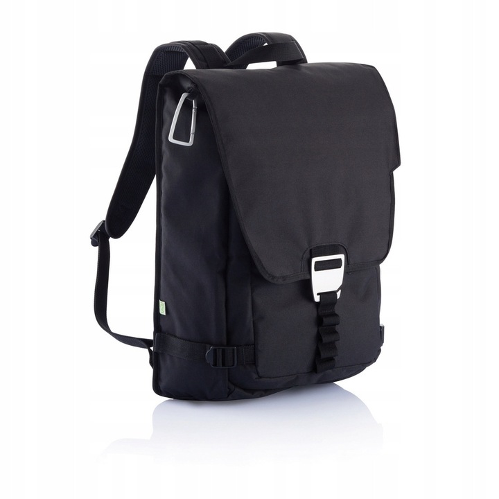 Rucsac laptop 15,6' Rio, XD Design, rPET, negru, 46x33x15cm