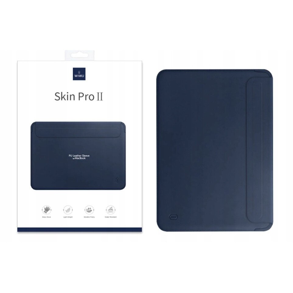 Etui laptop Wiwu Skin Pro II, roz, 30,5x21,3x1,7cm, pentru Macbook Pro 13/Air 13
