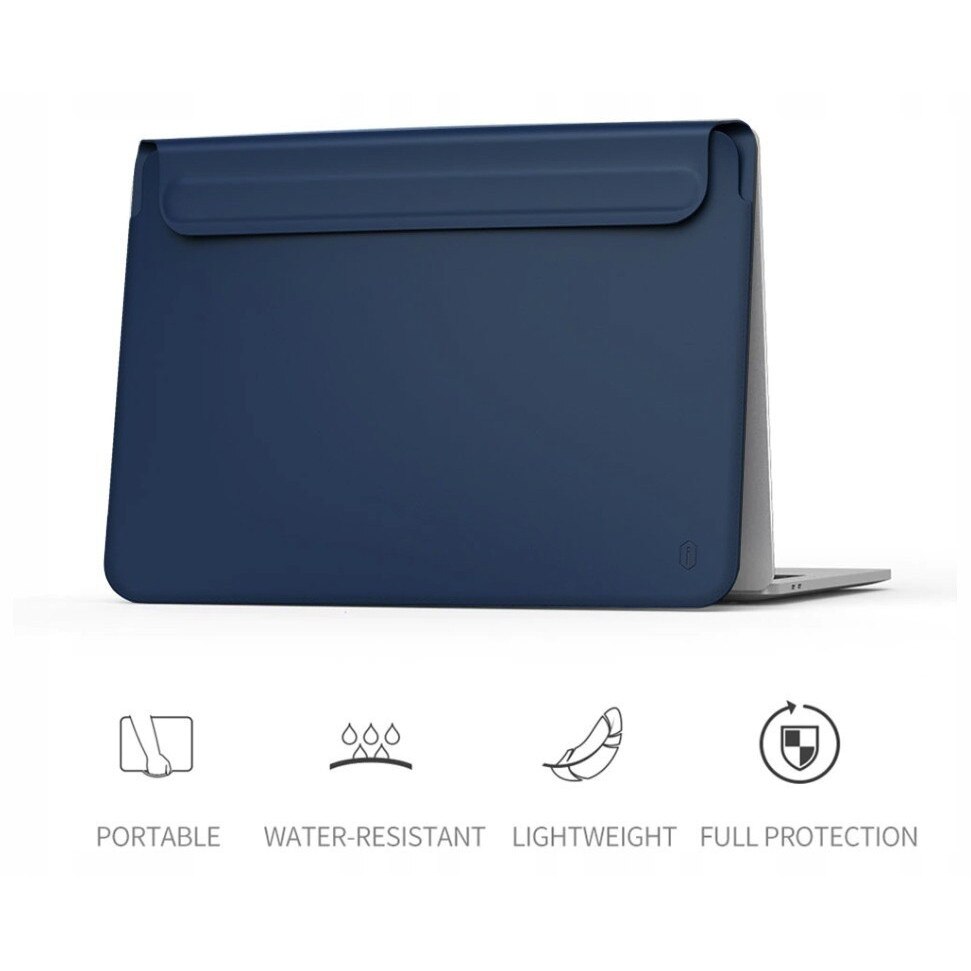 Etui laptop Wiwu Skin Pro II, roz, 30,5x21,3x1,7cm, pentru Macbook Pro 13/Air 13