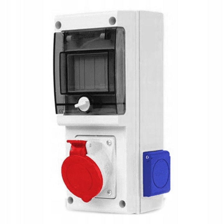 Zestaw prize 5P 1x16A 2x230V, Scame, IP44, 278x110x134.8mm