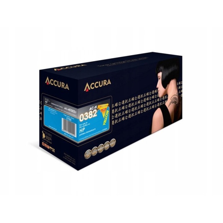 Toner imprimanta laser Accura 312A, 2700 pagini, compatibil cu HP Color LaserJet Pro, standard