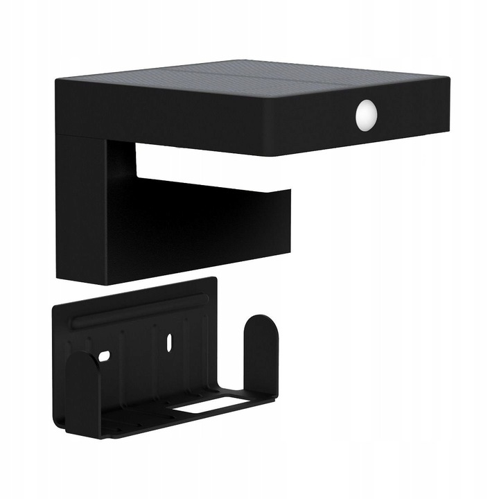 GRID LED napelemes fali lámpa 4,5W érzékelővel, fehér, 8x11.4x11.4cm