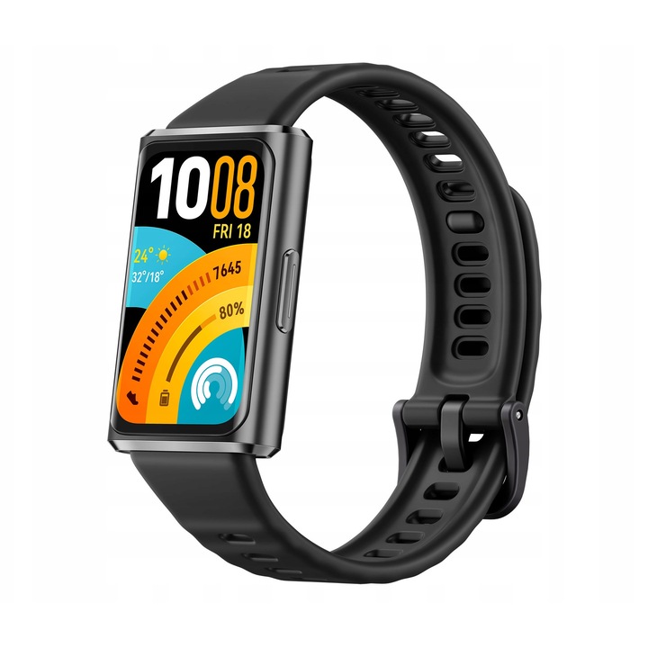 Фитнес гривна, Huawei Band 11 Pro, AMOLED, 1,62", черна, 28,2x43,5x8,99 мм