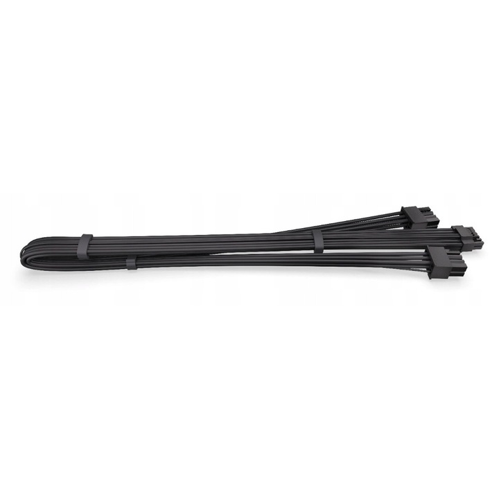Захранващ кабел PSU 12V_HPWR Endorfy Supremo FM5, 60см, черен, комплект с 3 щипки