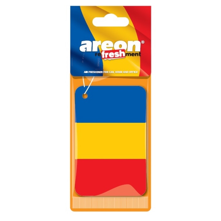 Odorizant auto tip card AREON Fresh Romania Bubble Gum
