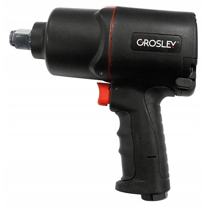 Cheie pneumatica de impact, 3/4" Grosley, 2000 Nm, 3,0 kg, Twin Hammer, 208 mm