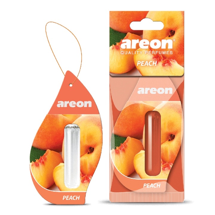 Odorizant auto lichid AREON Peach, 5 ml