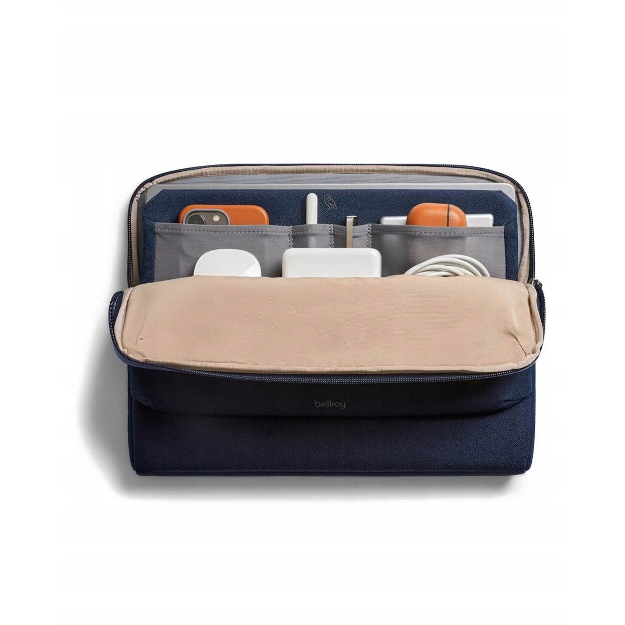 Organizer etui pentru laptop Bellroy Laptop Caddy 14, 33x25,5x2,5cm, waterproof, pentru accesorii, negru