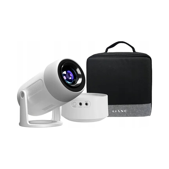 Proiector Kiano Vision 2, Full HD, 250 ANSI lumeni, Bluetooth 5.2, 40-150 inch, set complet