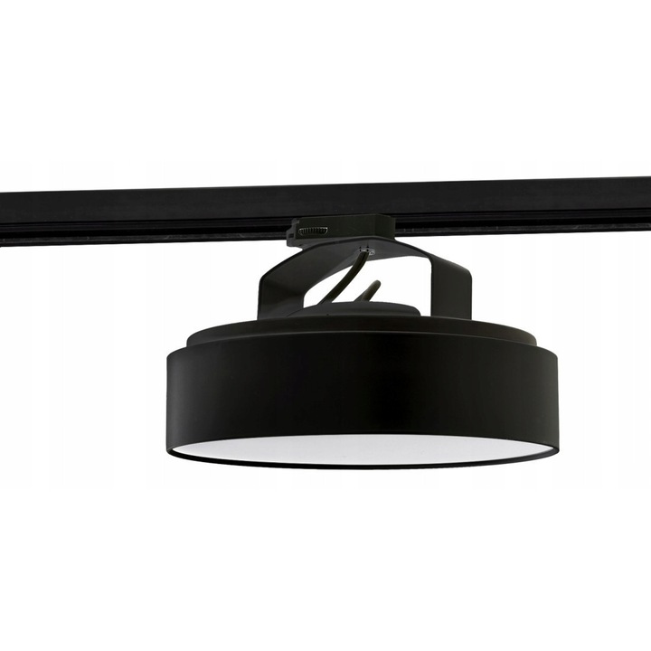 Spot LED 24W MIKKA, negru, 3000K, 25x18cm, IP20