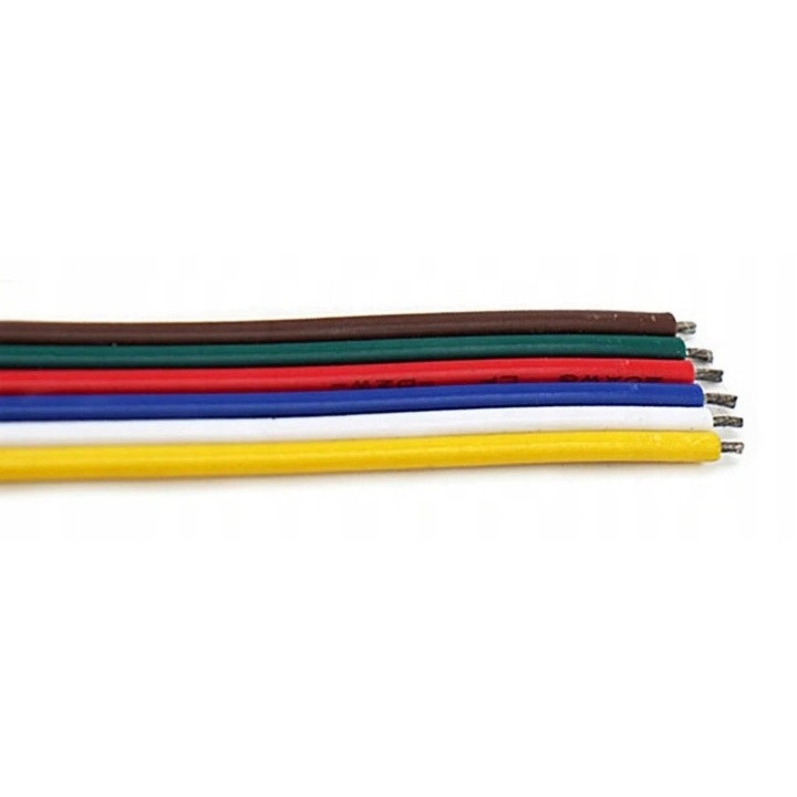Cablu cu 6 fire pentru benzi, Berge, pentru benzi LED RGBW + CCT, 9,5m