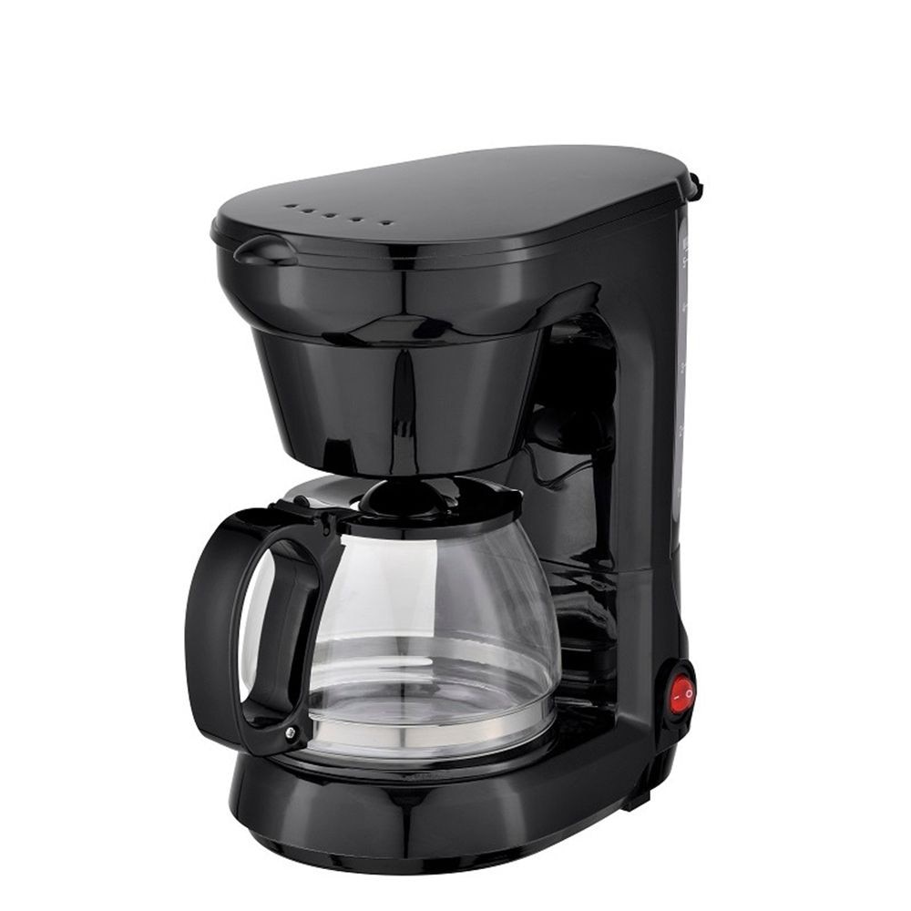 Carafa de sticla 0,75 L, Cafetiera cu filtru detasabil permanent