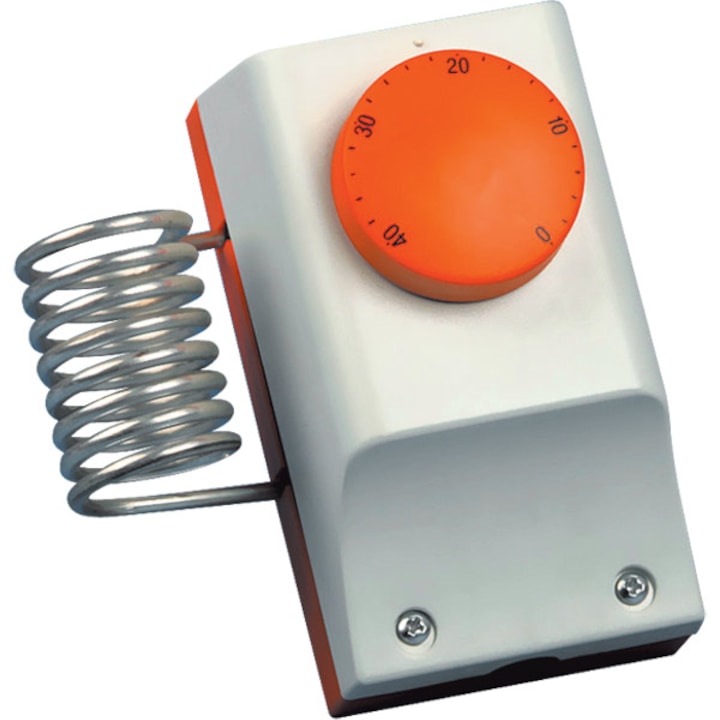 Термостат IMRT, 0-40 гр.C, IP54, 61x105x48мм, бял/оранжев