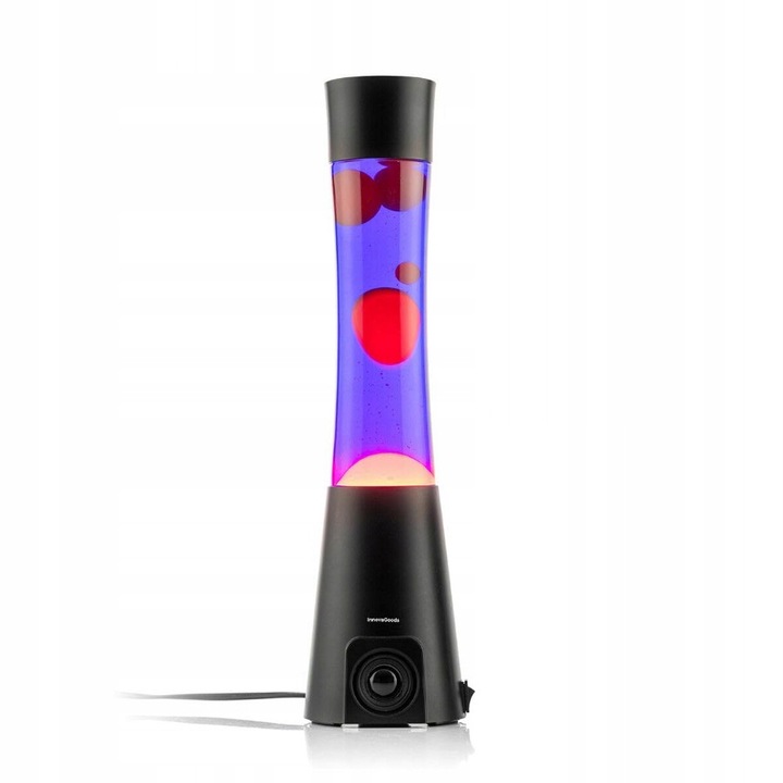 InnovaGoods asztali lámpa, 42cm, fekete, E14 típusú, modern stílusú