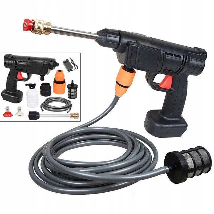 Водоструйка, 24V, 300W-500W, 240 л/ч, 5м маркуч