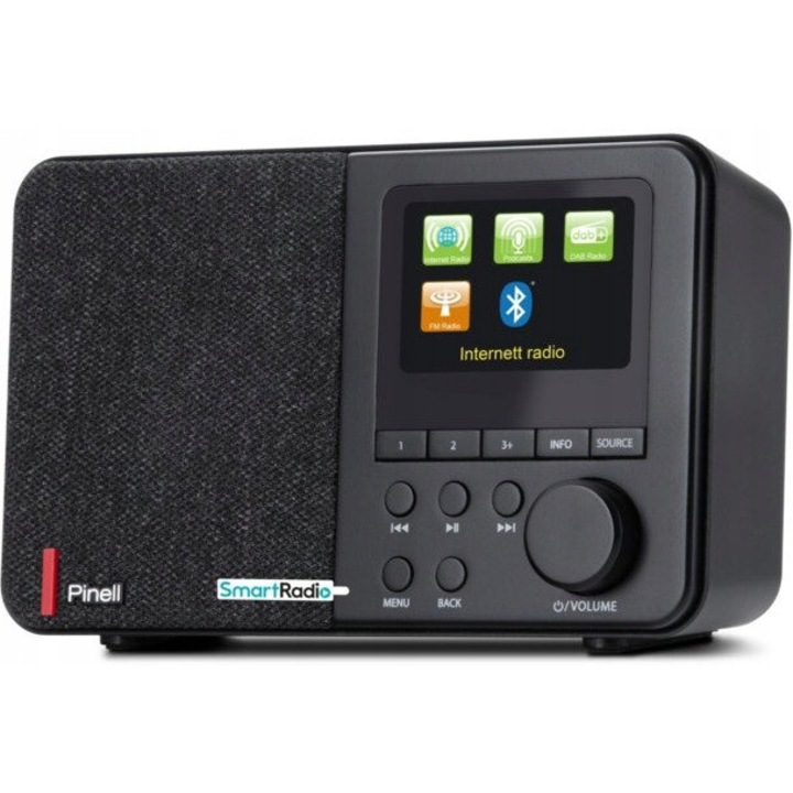 Радио Pinell Supersound 102W DAB+/FM/интернет, Bluetooth 5.0