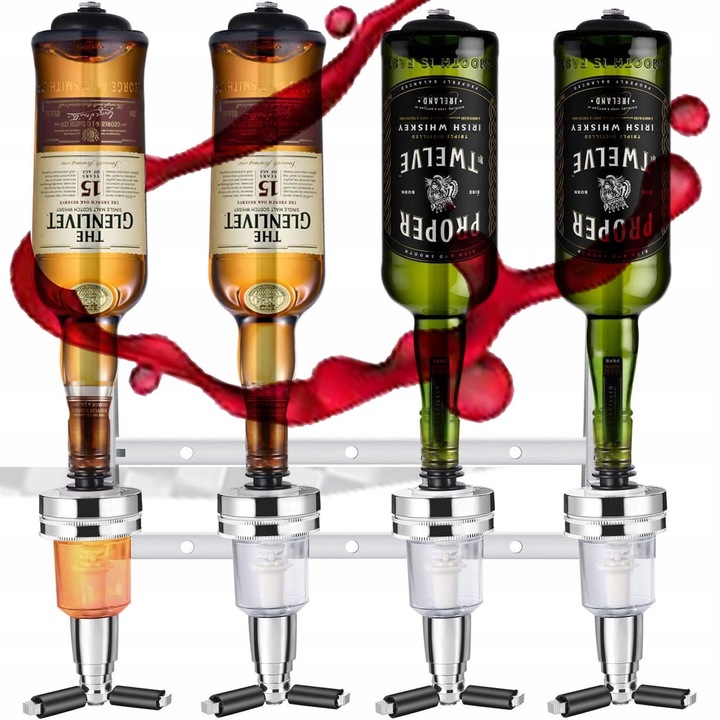 Fali bortartó, többszínű