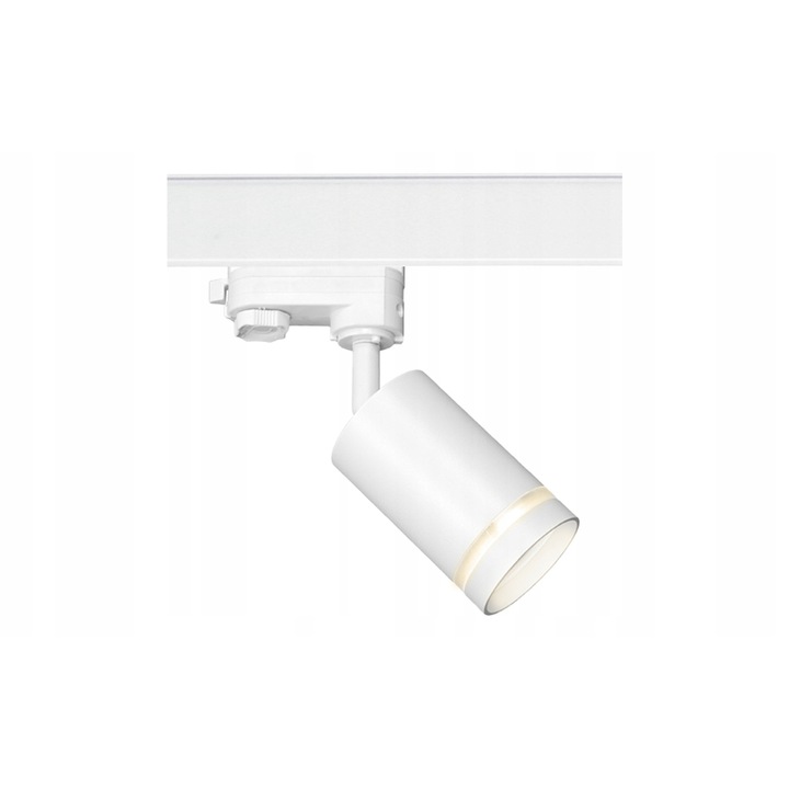 Reflektor LED 3-fazat alb, dimensiuni 90x90x205mm, rotire 90°/360°