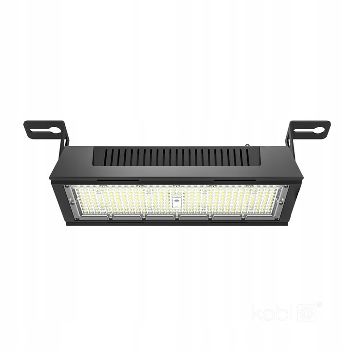 LED ipari lámpa High Bay 120W, 20400 lumen, 4000K, IP65, fekete
