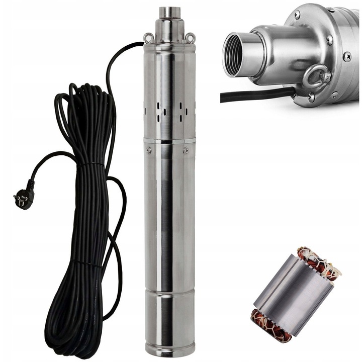 Потопяема помпа Einbach 3", 550W, 1800 л/ч, 15м кабел, за чиста вода