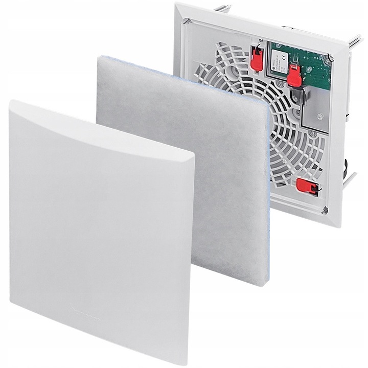 Ventilátor Harmann LF/M 60/30, 2 fokozat, 60/30 m3/h, 11W, fehér