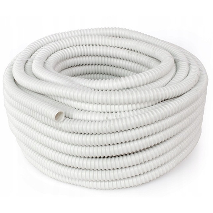 Kondenzvíz elvezető cső, FIXO, PVC, 16mm, 25fm, fehér