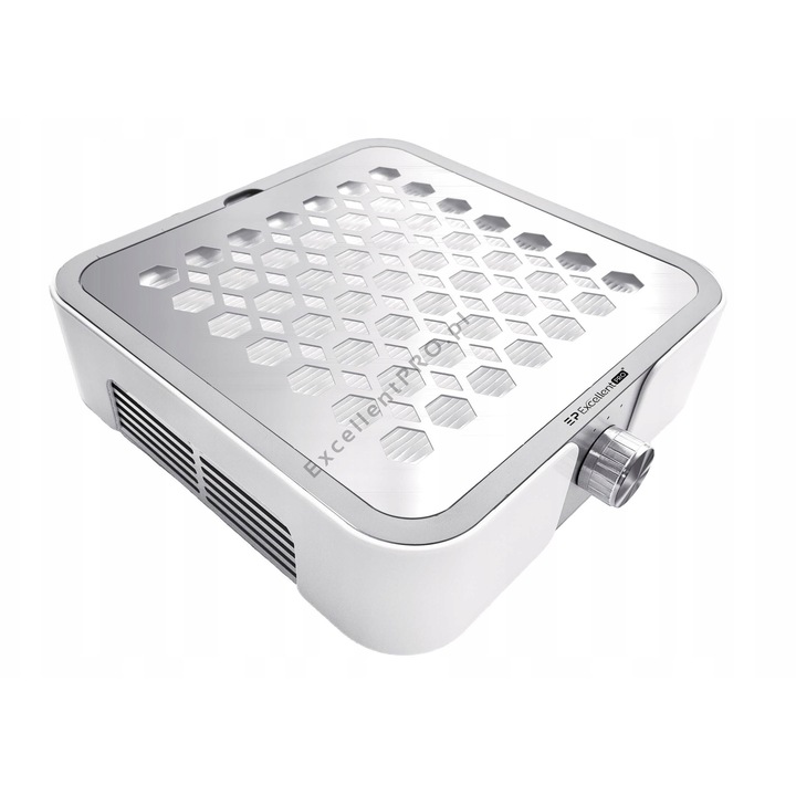 Professzionális 60W-os porelszívó körmökhöz, Excellent PRO Master Power Dust Collector, HEPA szűrővel és USB-vel