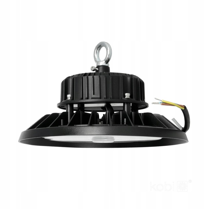 LED High Bay projektor 100W, 4000K, fekete, 240mm, magas belmagassághoz