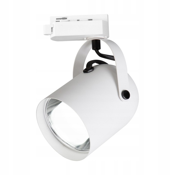 Reflektor 1-fazic alb E27 IP20, lampa sinata pentru birou, bucatarie, salon, dimensiuni 13,5x9cm