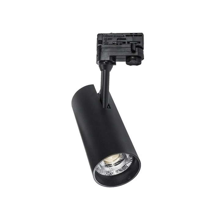 Lampa sina LED 23W 4000K, neagra, dimensiuni 200x180x75mm, sistem 3-fazic