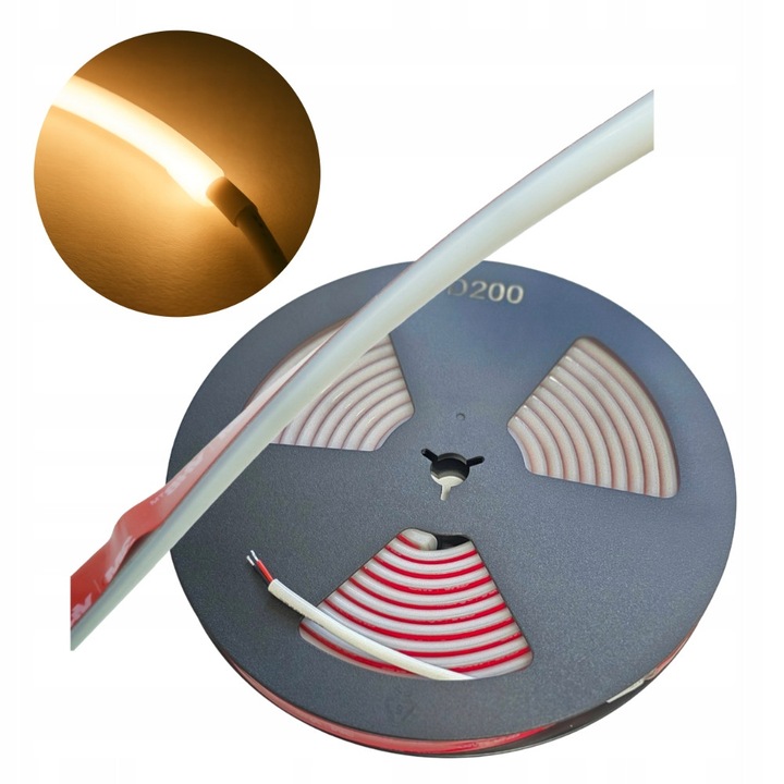 Banda LED IdeaLed 24V IP68 3000K 10W 5m