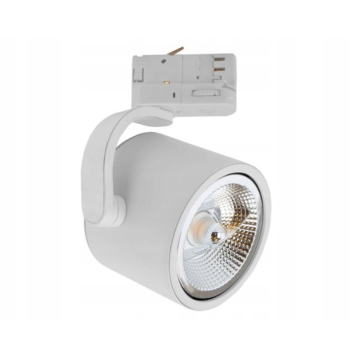 Oprawa 3 Faza Alba pentru Synoprzewod, 120mm x 160mm, pana la 25W (LED) sau 50W (halogen)