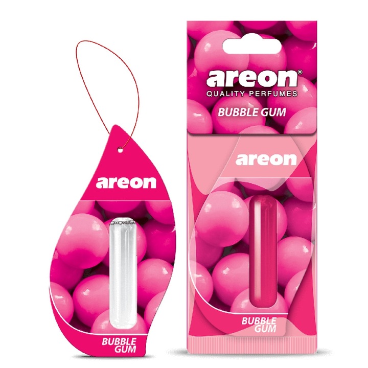 Odorizant auto lichid AREON Bubble Gum, 5 ml
