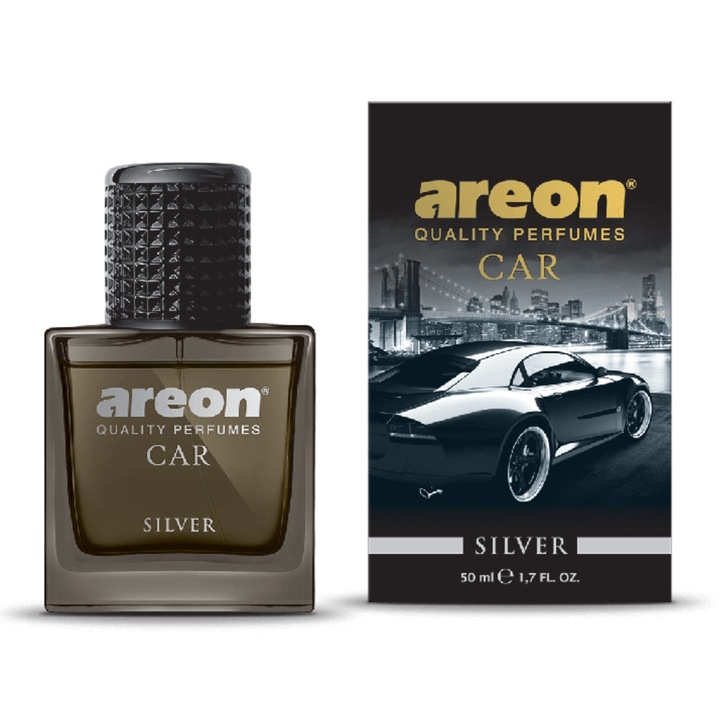 Parfum Auto, Areon, Car Silver, 50 ml