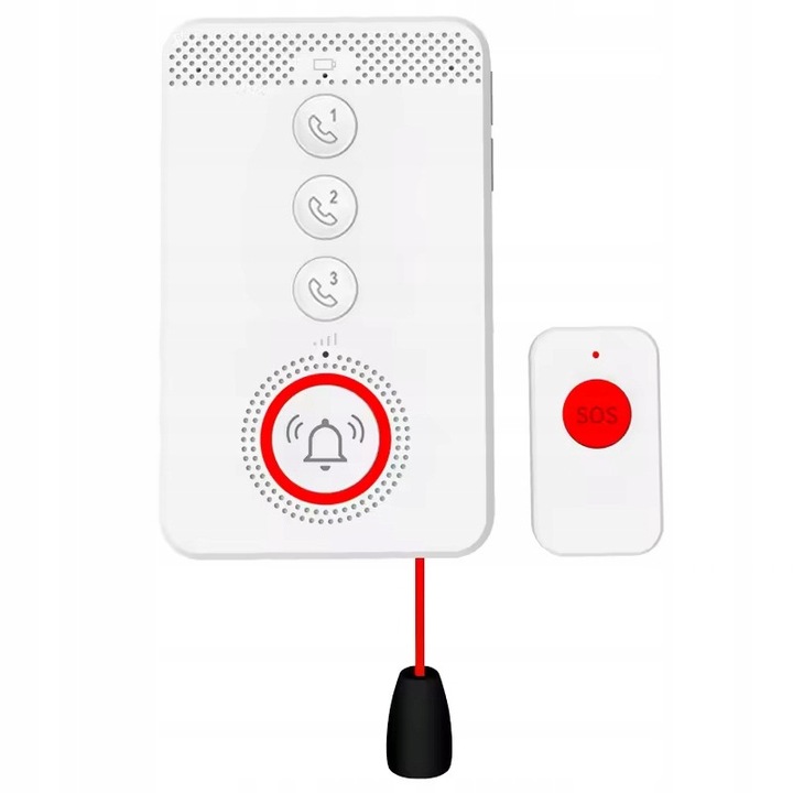 SOS Централа KAL-4G, 4G/LTE, 433MHz, гласово разпознаване, USB-C захранване, IP65