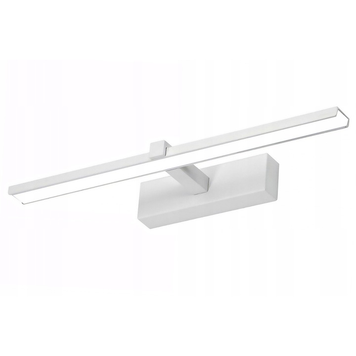 Aplica LED 8W, alb, 400x130x50mm, IP44, pentru baie, set de iluminat