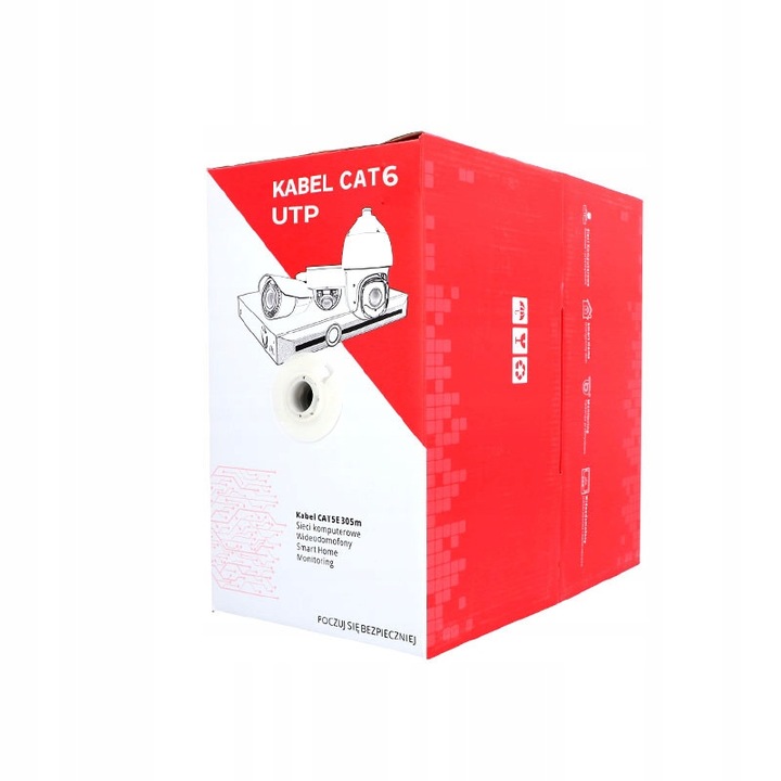 Cablu UTP CAT 6, BESTLAN, 305m, gri inchis