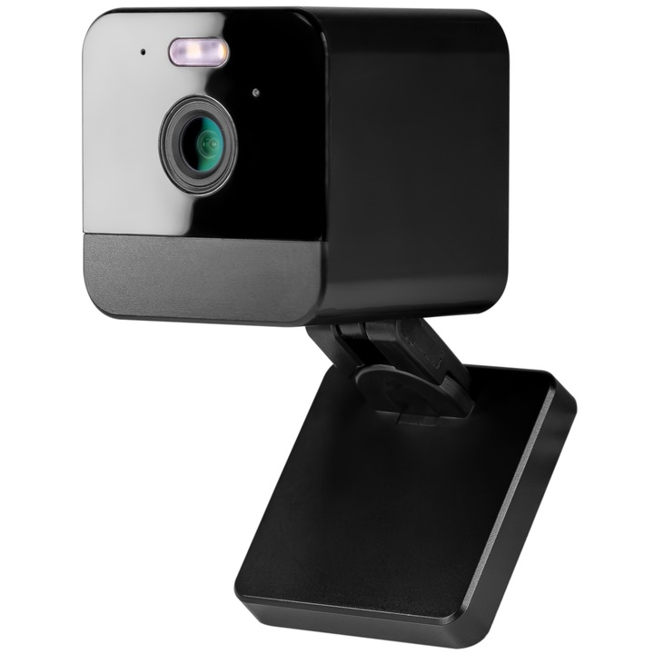 Камера MINI IP Zintronic WiFi PTZ 3MP, детекция на движение, двупосочна комуникация, черна, 53x53x90mm