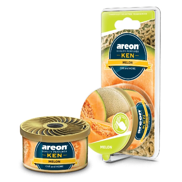 Odorizant solid pentru casa si masina Areon® Ken Melon, 35 gr