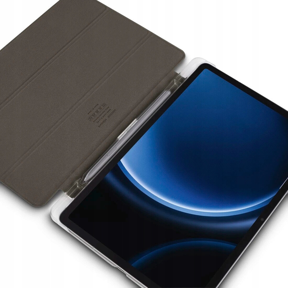 Etui Hama Fold Clear pentru Samsung Galaxy Tab S10 FE/S9 FE, negru, 10.9"