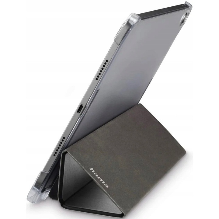 Etui Hama Fold Clear pentru Apple iPad 11", negru, cu functie de suport