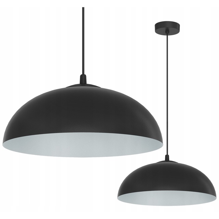 Полилей MISA, Light Home, черен, 37x75см, пластмасов материал, E27