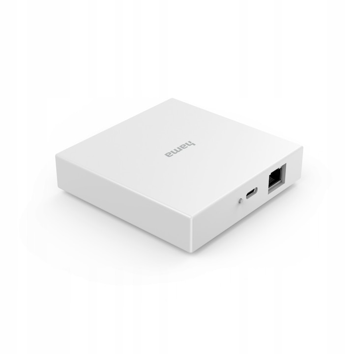 Хъб за умен дом Hama Matter Zigbee Thread бял 10x10x3cm
