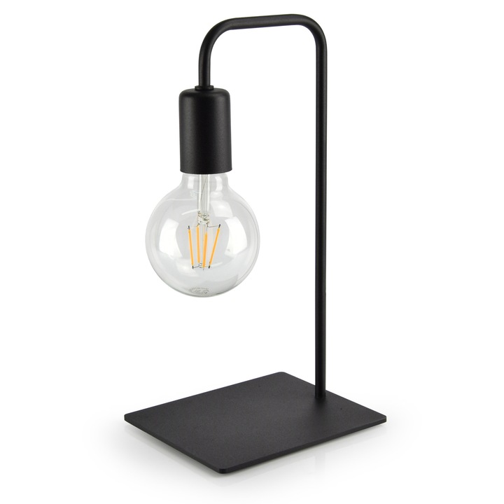 Lampa de masa decorativa Labirynt, Luxolar, negru mat, dimensiuni 120cm, E27, fara sursa de lumina