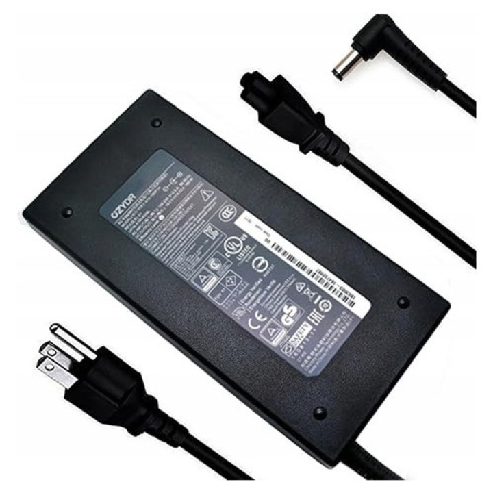 Зарядно за лаптоп 19,5 V 9,23 A, 180 W, 5,5 x 2,5 mm, комплект със захранващ кабел
