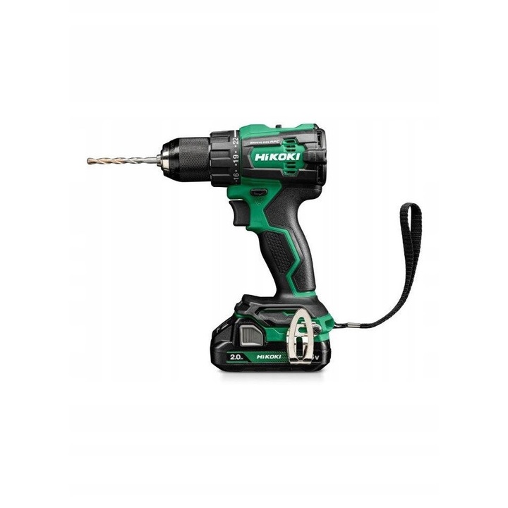 Masina de gaurit si insurubat HiKOKI DV18DE, 70Nm, 2 acumulatori 2Ah, 159x13mm, set cu valiza